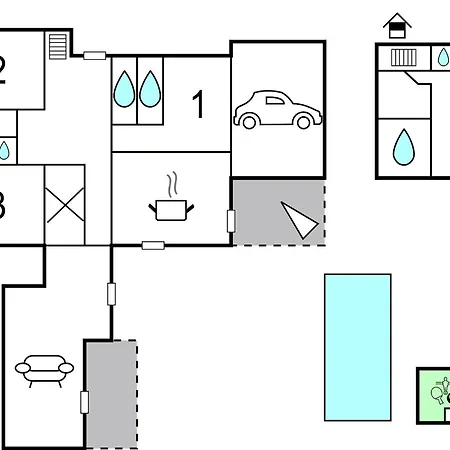 4 Bedroom Cozy In Grau D'agde * Le Grau-dʼAgde