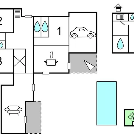 4 Bedroom Cozy In Grau D'agde Сasa de vacaciones *